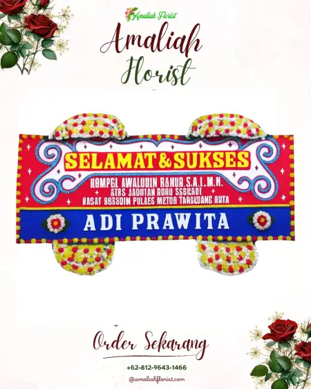 Papan Bunga Ucapan Selamat Pesona Square Ballroom Depok