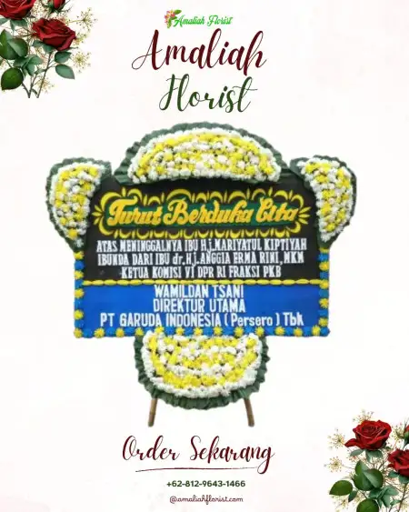 Papan Bunga Duka Pesona Square Ballroom Depok