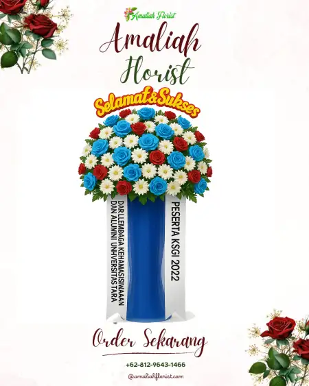 Standing Flowers Pesona Square Ballroom Depok